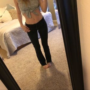 Hudson jeans low waisted good fit